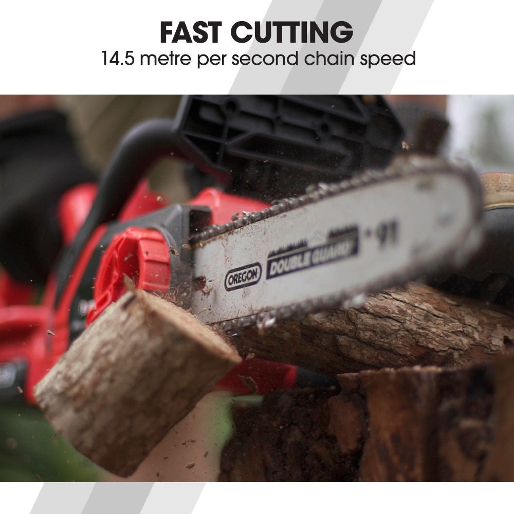 BAUMR-AG 2000W Electric Chainsaw, 16 Inch Oregon Bar and Chain V219-CHNHCDBMSC5A