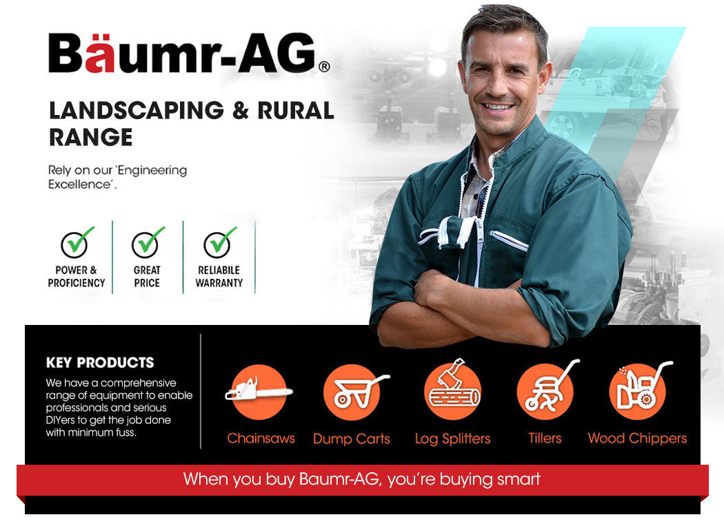 Baumr-AG 62CC Petrol Commercial Chainsaw 20 Bar E-Start Pruning Chain Saw V219-CHNSAWBMRA6X2