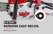 Baumr-AG 62CC Petrol Commercial Chainsaw 20 Bar E-Start Pruning Chain Saw V219-CHNSAWBMRA6X2