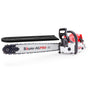 BAUMR-AG Petrol Commercial Chainsaw 24 Bar E-Start Chain Saw Top Handle Pruning V219-CHNSAWBMRC9X2