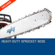 MTM Petrol Commercial Chainsaw 22 Bar E-Start Tree Pruning Chain Saw Top Handle V219-CHNSAWMTMA6X2