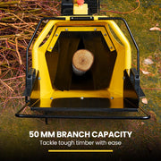 MICHIGAN 7HP 212cc Petrol Wood Chipper, Tree Mulcher - Raptor 1100 V219-CHPPTRMC1M1A