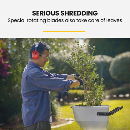 MICHIGAN 7HP 212cc Petrol Commercial Wood Chipper Shredder, Tree Mulcher - Raptor 950 V219-CHPPTRMC9C5A