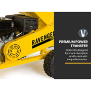 MICHIGAN 18HP 420cc Petrol Commercial Wood Chipper, Towable, Tree Mulcher - Ravenger 1950 V219-CHPTEAMCHC2M0