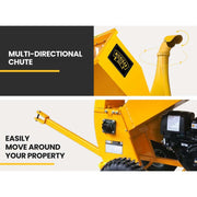 MICHIGAN 18HP 420cc Petrol Commercial Wood Chipper, Towable, Tree Mulcher - Ravenger 1950 V219-CHPTEAMCHC2M0