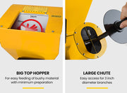 MICHIGAN 18HP 420cc Petrol Commercial Wood Chipper, Tree Mulcher - Ravenger 1750 V219-CHPTRDMCHA1M7
