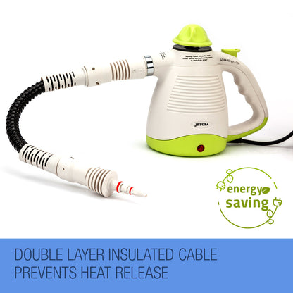 JET-USA Portable Steam Cleaner Multi-Purpose High Pressure Handheld V219-CLNSTMJETA1GR