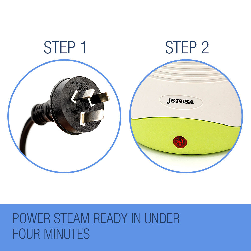 JET-USA Portable Steam Cleaner Multi-Purpose High Pressure Handheld V219-CLNSTMJETA1GR