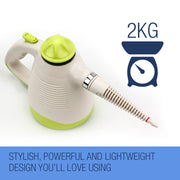 JET-USA Portable Steam Cleaner Multi-Purpose High Pressure Handheld V219-CLNSTMJETA1GR