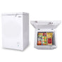 GECKO 100L Portable Chest Freezer, 12V/24V/240V for Motorhome and Caravan, White V219-CMPFRUGK10WA