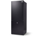 GECKO 139L Upright Portable Fridge / Freezer, 12V/24V for Motorhome, Tiny Home, Off-grid and Caravan, Black