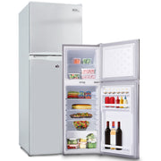GECKO 142L Upright Portable Fridge / Freezer, 12V/24V for Motorhome and Caravan, Silver V219-CMPFRUGK14SA