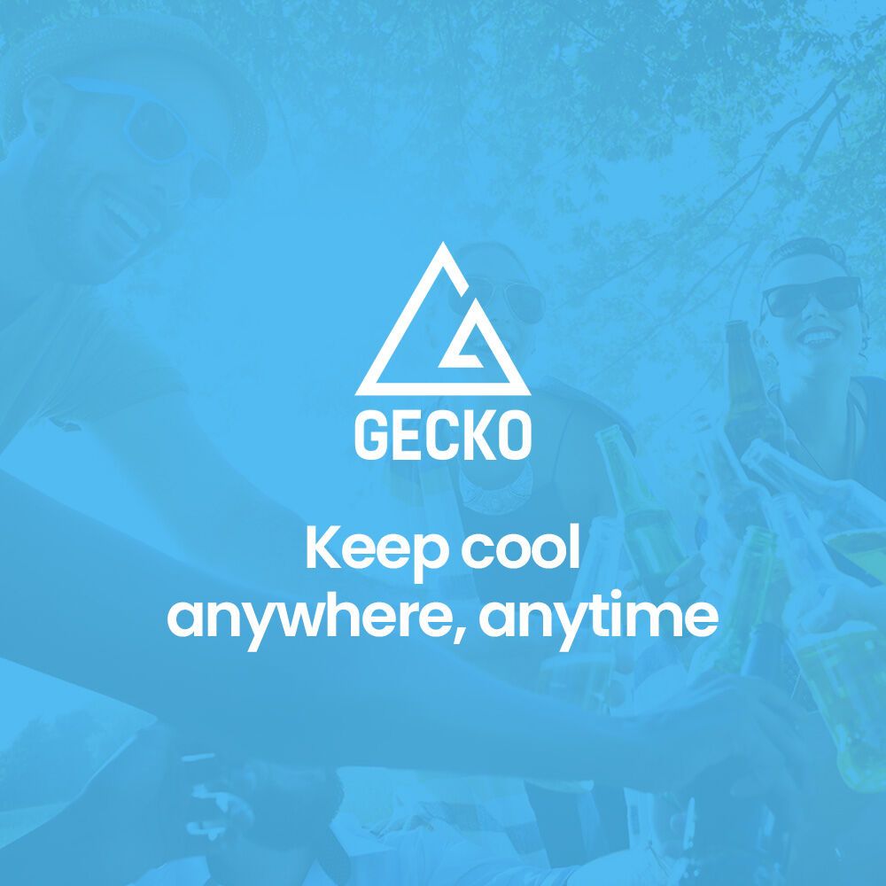 GECKO 160L Upright Portable Fridge / Freezer, 12V/24V for Motorhome, Tiny Home, Off-grid and Caravan, Black