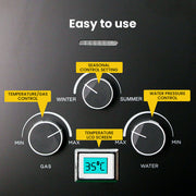Thermomate Portable Gas Outdoor Camping Hot Water Heater System, with 12V Pump, Shower Head, Black V219-CMPWHTTHBK2A