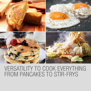 THERMOMATE Electric Griddle Grill BBQ Hot Plate Commercial Stainless Steel V219-COKCAPTHMAG03