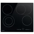 EuroChef 60cm 4 Zone Ceramic Cooktop, 6600W Electric, FlexiZone Adjustable Size Hobs, Touch Controls V219-COKCCTEC641A