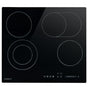 EuroChef 60cm 4 Zone Ceramic Cooktop, 6600W Electric, FlexiZone Adjustable Size Hobs, Touch Controls V219-COKCCTEC641A