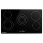 EuroChef 90cm 5 Zone Ceramic Cooktop, 8900W Electric, FlexiZone Adjustable Size Hobs, Touch Controls V219-COKCCTEC951A