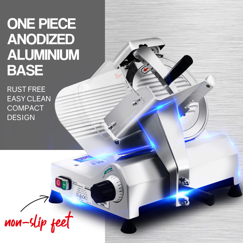 EuroChef Commercial 10 Meat Slicer Food Cutting Machine Electric Deli Shaver V219-COKCMSEUCA103