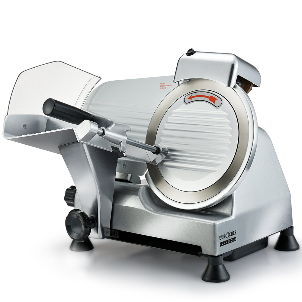 EUROCHEF 8 Inch Commercial Meat Slicer 280W Electric Food Cutting Machine, Deli Shaver Cutter 200mm V219-COKCMSEUCAX82