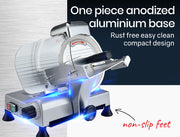 EUROCHEF 8 Inch Commercial Meat Slicer 280W Electric Food Cutting Machine, Deli Shaver Cutter 200mm V219-COKCMSEUCAX82