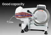 EUROCHEF 8 Inch Commercial Meat Slicer 280W Electric Food Cutting Machine, Deli Shaver Cutter 200mm V219-COKCMSEUCAX82