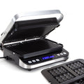 EUROCHEF EUC-CG7 Smart Multi Contact Grill Sandwich Panini Press Maker Fast Cafe Style V219-COKGRLEUCAC7S