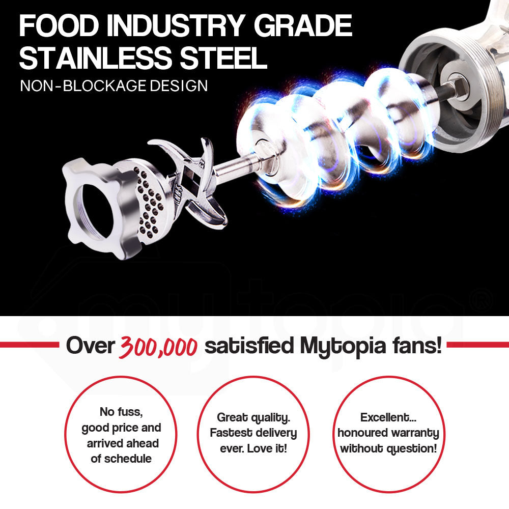 EUROCHEF Meat Grinder Mincer Food Commercial Electric Machine Chopper Shredder V219-COKGRNEUCA8K5