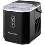 POLYCOOL Portable Ice Maker Machine, Automatic, 12kg/day, Auto Clean, with Scoop and Removable Basket, Black V219-COKICMPY1BKA