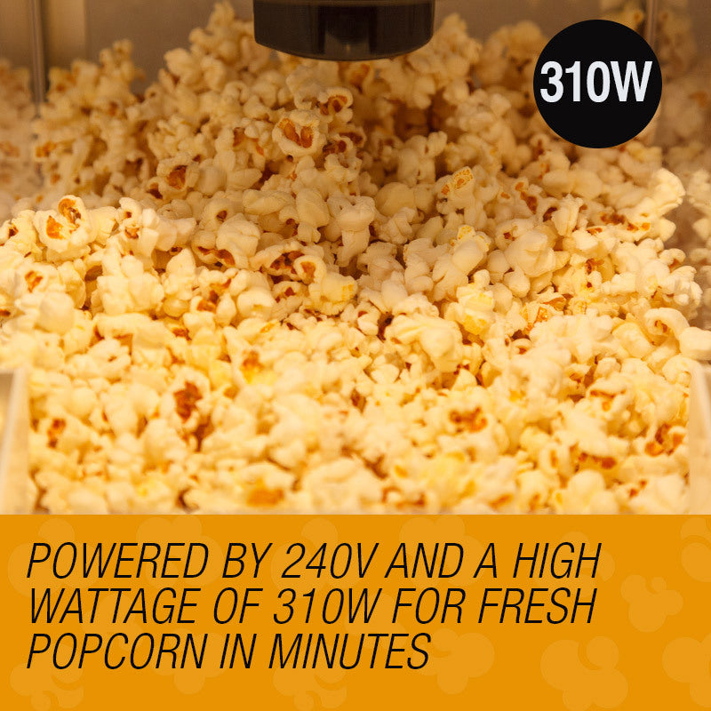 EuroChef Popcorn Machine - Popper Popping Classic Cooker Microwave V219-COKPOPEUCA400