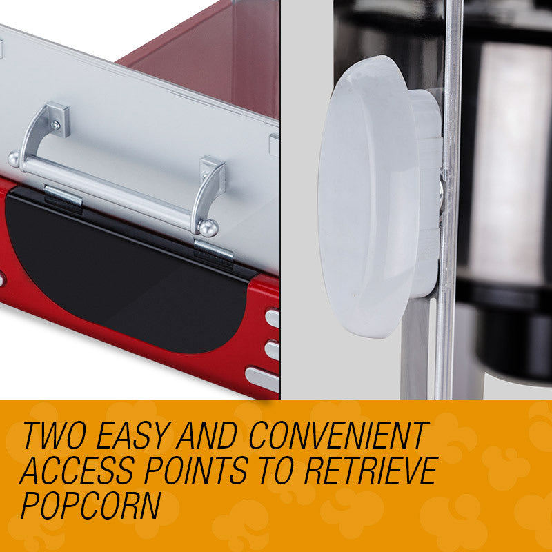 EuroChef Popcorn Machine - Popper Popping Classic Cooker Microwave V219-COKPOPEUCA400