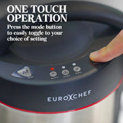 EUROCHEF Soup Maker Blender Smoothie Compact Hot Cold Stainless Steel Mixer V219-COKSOUEUCB13S