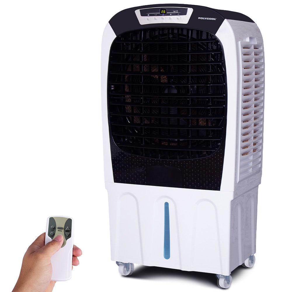 POLYCOOL 450W 80L Evaporative Air Cooler, Commercial Grade, Remote Control, Fan V219-COLCECPY08GA