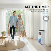 CARSON 2.05kW Portable Air Conditioner, Bluetec Edition, Dehumidifier & Fan Mode, Remote Control, 24hr Timer, V219-COLPACCA2C2SA