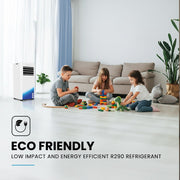 CARSON 2.05kW Portable Air Conditioner, Bluetec Edition, Dehumidifier & Fan Mode, Remote Control, 24hr Timer, V219-COLPACCA2C2SA