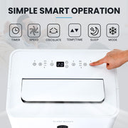 CARSON 3.5kW Portable Air Conditioner, with Dehumidifier Mode & Fan Cooler V219-COLPACCA2C8A