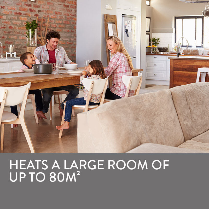 BROMIC Supaheat II Natural Gas Indoor Room Heater Portable Floor Flueless V219-COMP732-1