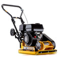 BAUMR-AG 60kg 370x510mm 6.5HP Plate Compactor, Paver Pad, Transport Wheels V219-CONCOMBMRA7C0