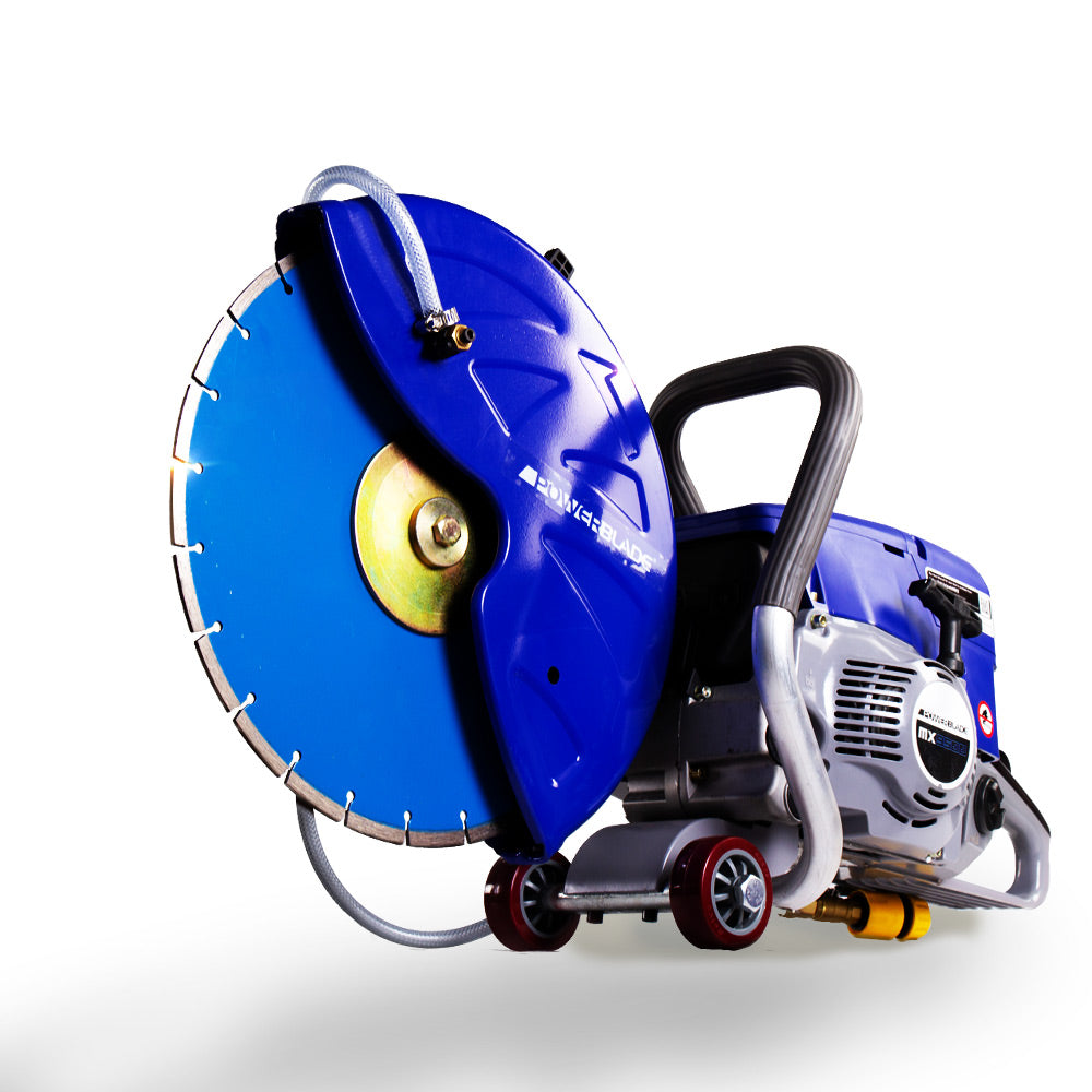 POWERBLADE 75CC Petrol Concrete Cut Off Demolition Saw Wet Demo Road Cutter Brick Cutting Tool V219-CONSAWPRBA08X
