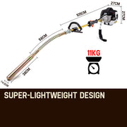 Baumr-AG Commercial Concrete Vibrator Cement Portable Tool Unit Hard Nose V219-CONVIBBMRA7X0