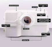 PROTEGE Macerator Pump 800W Commercial 4 Inlet for P-Trap Toilet Upflush Heavy-Duty V219-DCLMACPROA4H8