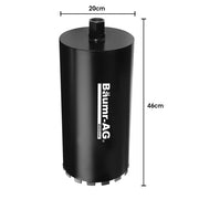 Baumr-AG 202 x 400mm Diamond Core Drill Bit DBX Series, Industrial 1.1/4-UNC V219-DRLBITBM202A