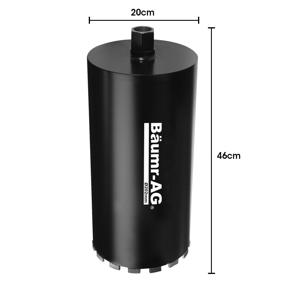Baumr-AG 202 x 400mm Diamond Core Drill Bit DBX Series, Industrial 1.1/4-UNC V219-DRLBITBM202A