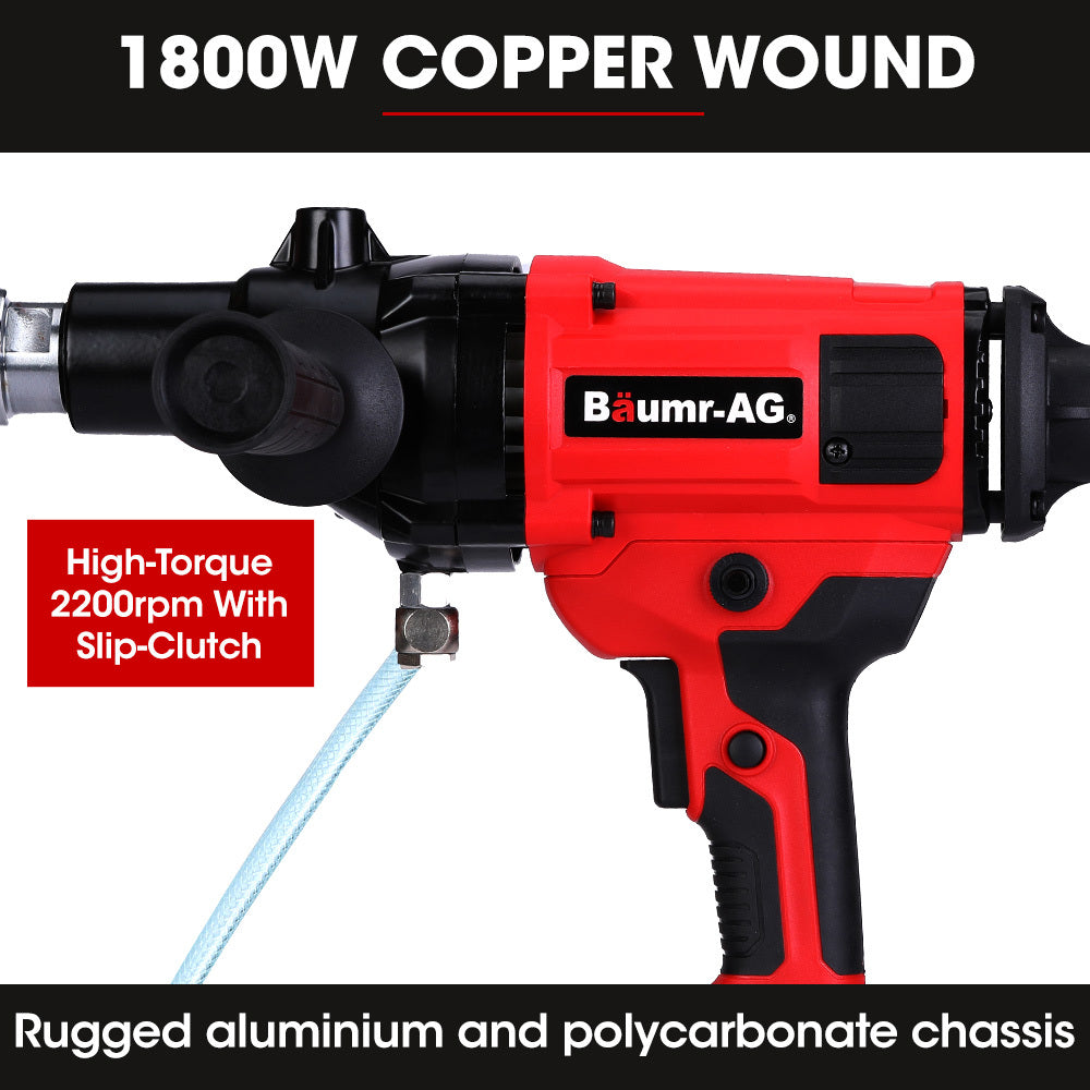 BAUMR-AG HC-120 1800W 120mm Handheld Concrete Core Drill V219-DRLCREBM12HA