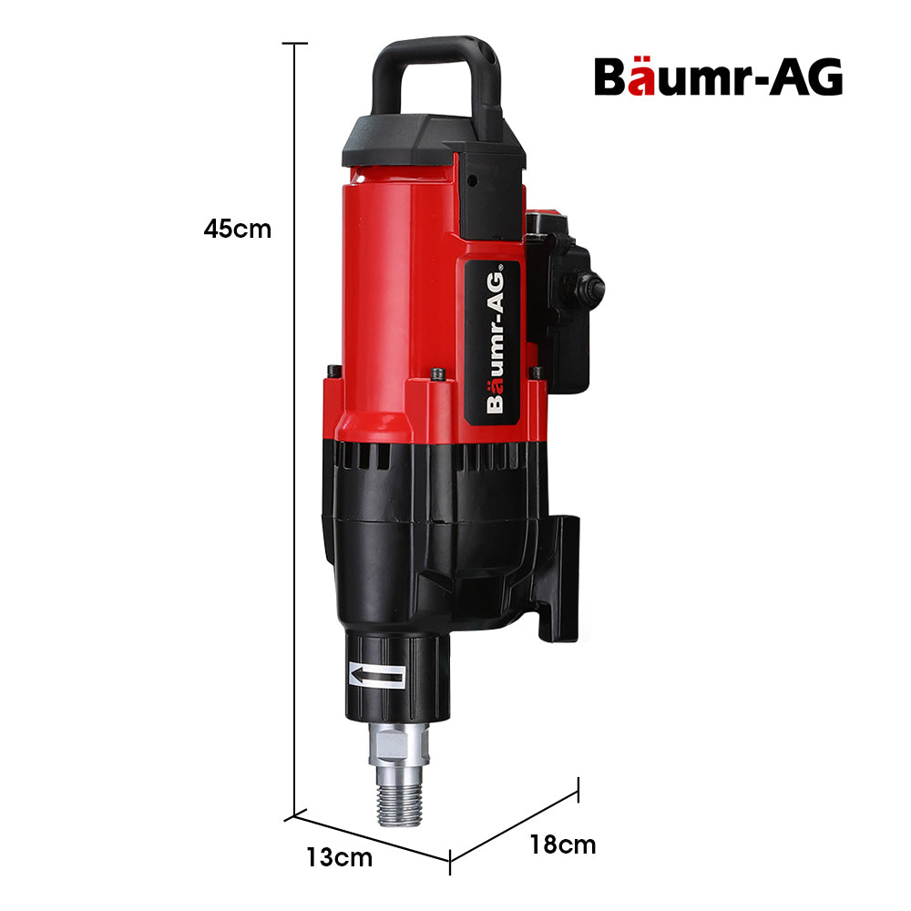 BAUMR-AG 3200W 300mm Wet/Dry Core Drill, for Concrete Hole Drilling V219-DRLCREBM28NA