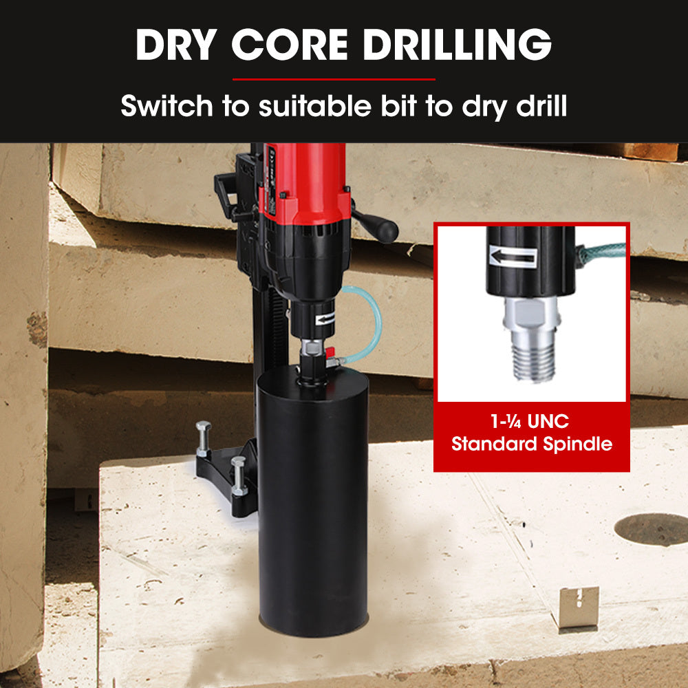 BAUMR-AG 3200W 280mm Vertical Stand Core Drill & 202mm Drill Bit Combo, for Demolition Concrete Coring Hole V219-DRLCREBM28V-20