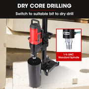 BAUMR-AG 3200W 280mm Concrete Core Drill with Stand Rig V219-DRLCREBM28VA