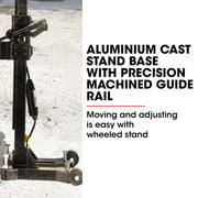 BAUMR-AG 3200W 280mm Concrete Core Drill with Wheeled Stand Rig V219-DRLCREBM28WA