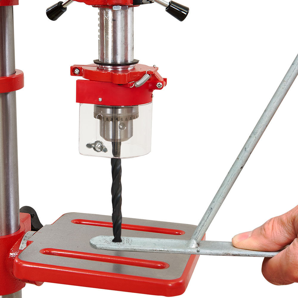 Baumr-AG 600W 12" Pedestal Bench Drill Press, 12 Speeds, 16mm Chuck (DP17) V219-DRLDPRBMRAD17