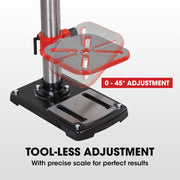 Baumr-AG 600W 12" Pedestal Bench Drill Press, 12 Speeds, 16mm Chuck (DP17) V219-DRLDPRBMRAD17